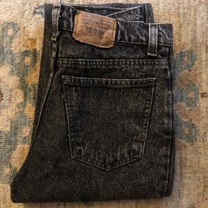 Vintage black acid wash Levi’s